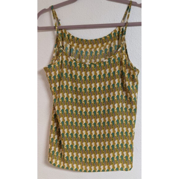 Women's Cabi # 411 Seahorse Tank Adjustable Strap Pleated Front Flowy Tank Top M - Picture 8 of 10